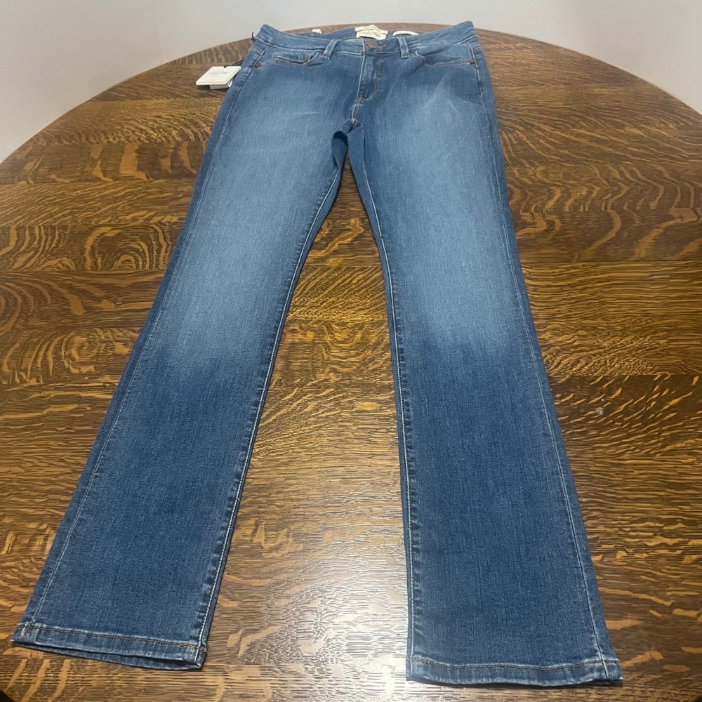 Lola Jeans Straight Leg Jeans Womens 29 Blue Sustainable Mid-Rise NWT